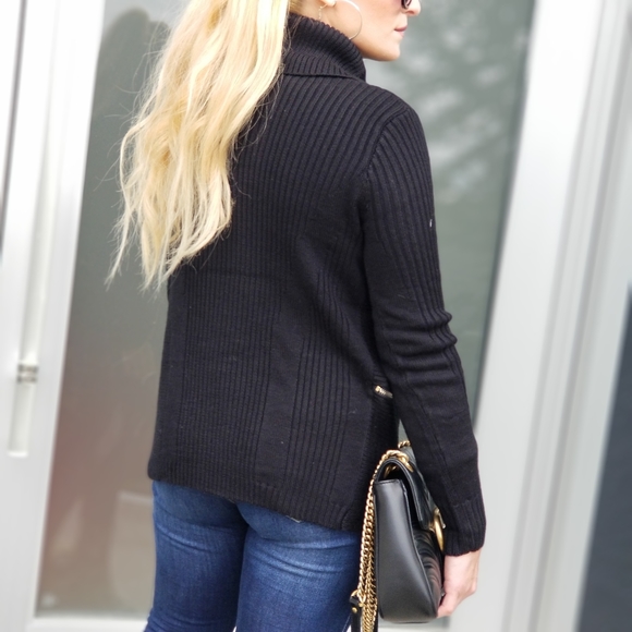 CITY CHIC DOLLZ Black Knit Pullover Sweater - Picture 4 of 6